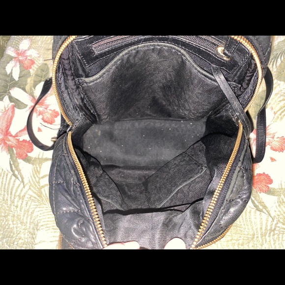 🌺SOLD🌺Michael Kors Rhea Leather BLACK Backpack - Picture 8 of 8